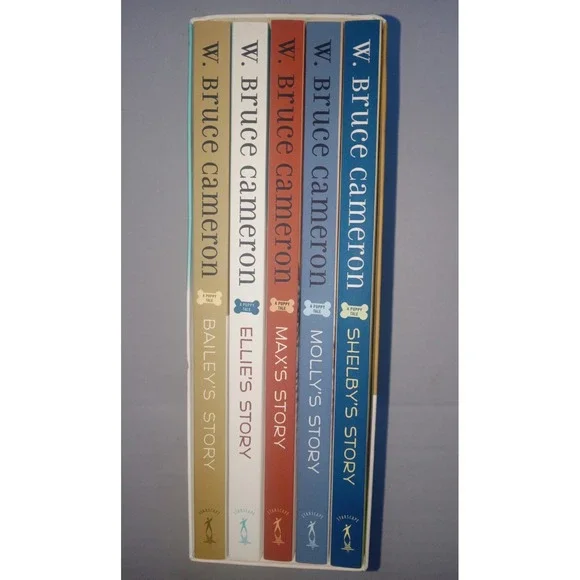 Puppy Tales W Bruce Cameron 5 Book Box Set Ellie Bailey Shelby Molly Max Story‎ - Picture 4 of 8